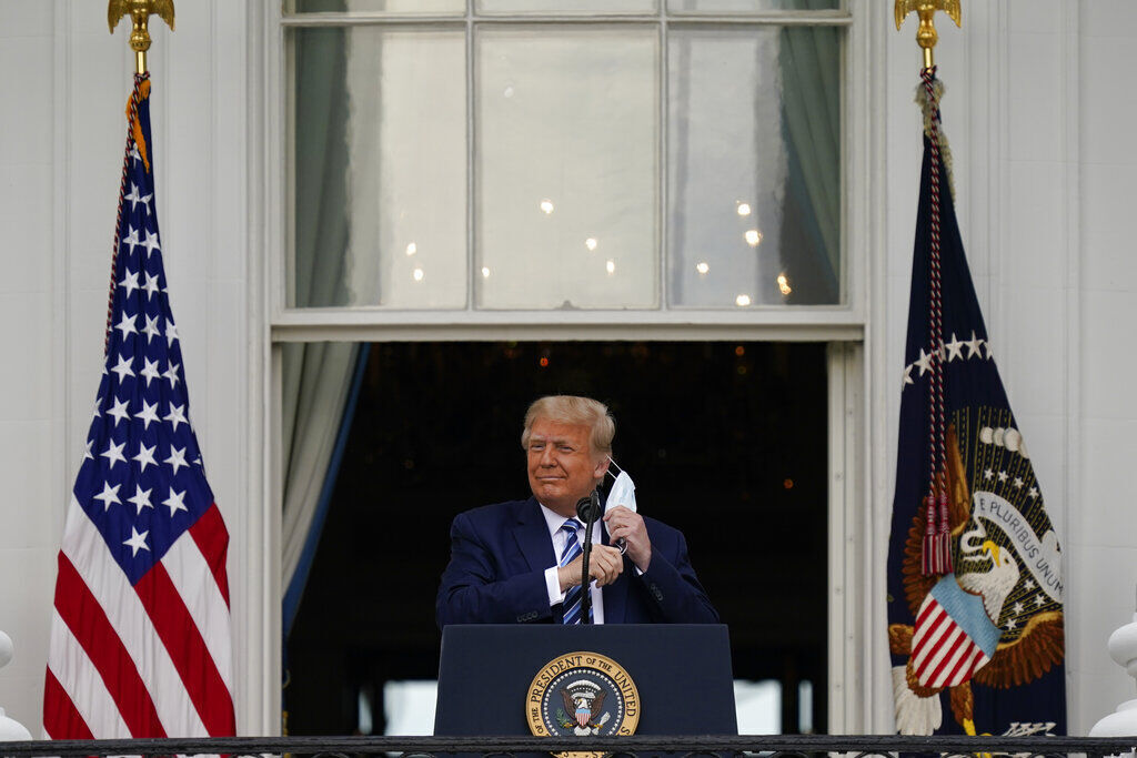 APTOPIX Virus Outbreak Trump